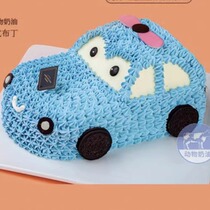 Andrew Son Birthday Cake Children Cartoon Cake Xiamen Zhangzhou Animal Fresh Cream Cake N33 Small Flying Car