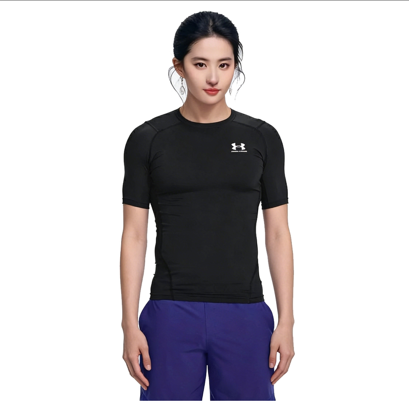 Under Armour Ua Quick-Drying Tight-Fitting Short-Sleeved T-Shirt 1361518 Breathable and Sweat-Wicking Professional Compression Men's Summer Sports and Fitness Under Armour Ua Quick-Drying Tight-Fitting Short-Sleeved T-Shirt 1361518 Breathable and Sweat-Wicking Professional Compression Men's Summer Sports and Fitness
