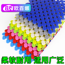 Obanna childrens swimming pool special non-slip mat Bathroom environmental protection hollow floor Bath shower splicing mat