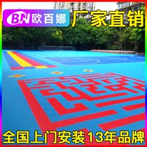 OSO high elastic suspension floor mat Children balance car training center thickened non-slip snap stitching floor