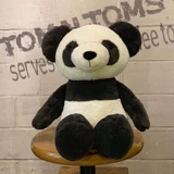 JSQ TOYS Кукла, милая большая подушка, плюшевая игрушка, панда, подарок на день рождения