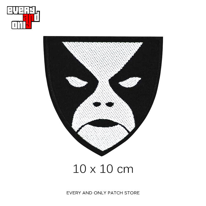 Липучка для пододеяльника abbath face挪威黑金属乐队logo标志周边patch刺绣马甲布标布贴