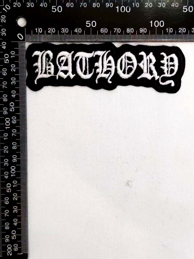 Липучка для пододеяльника bathory黑金属乐队周边立体刺绣马甲衣贴补丁破洞patch布标布贴