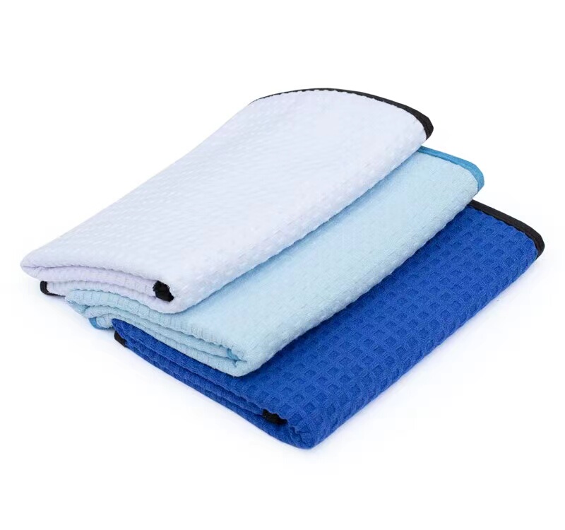 The Rag Company Glass Towel Dry Me a River Waffle Glass Towel Trc Towel