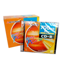 MITSUBISHI blank disc Planet Series 52-speed CD-R monolithic thin box engraving