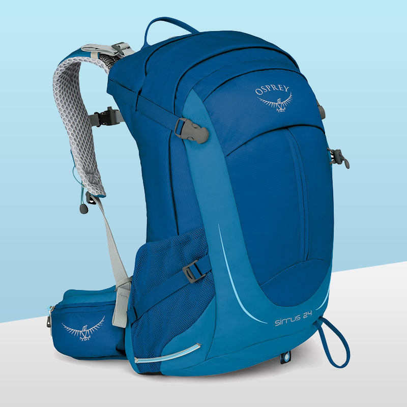 Small Eagle Osprey Outdoor Double Shoulder Bag Sirrus Sky Wolf Stars 24 Women's Climbing Bag Travel Bag Riding on foot