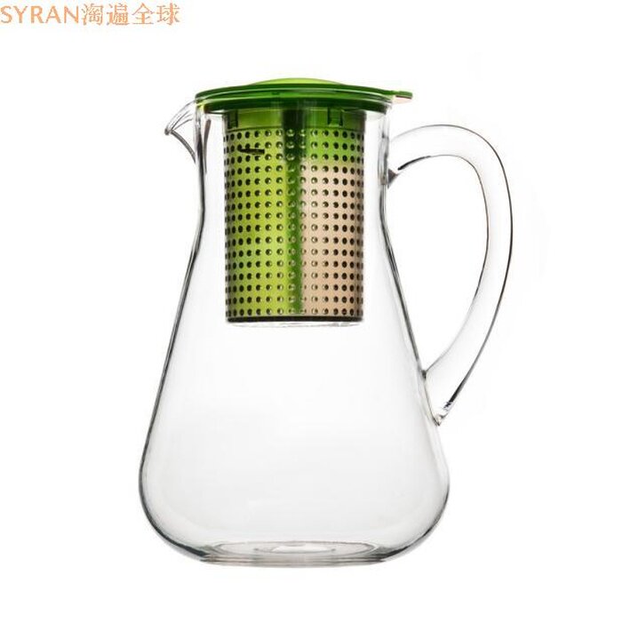 German Import Finum Removable Washing Liner Home Dining Room Transparent Plastic Bubble Teapot Kettle Juice Pot 1 8L