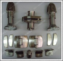 Jingya bathroom partition accessories toilet partition hardware zinc alloy partition connector JY-066 set