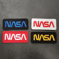 Space NASA chest embroidery cloth patch Velcro chapter long strip personality patch micro chapter backpack sticker