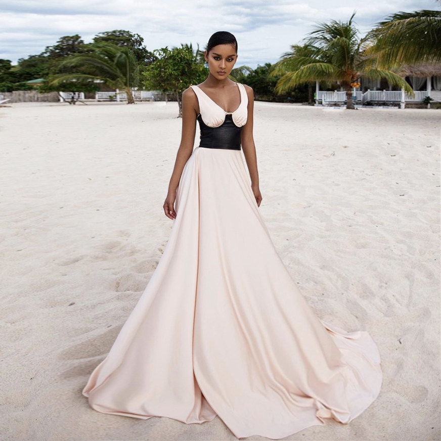 Holiday Travel Maldives Mopping Dress Sexy Long Dress LMLKB-08 - Taobao