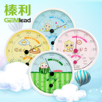 Hazelli thermometer household indoor temperature and humidity meter high precision baby room thermometer with bracket without battery