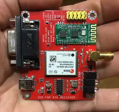 ZED F9P four-star six-frequency centimeter precision RTK mobile phone Android APP network connection Chihiro location