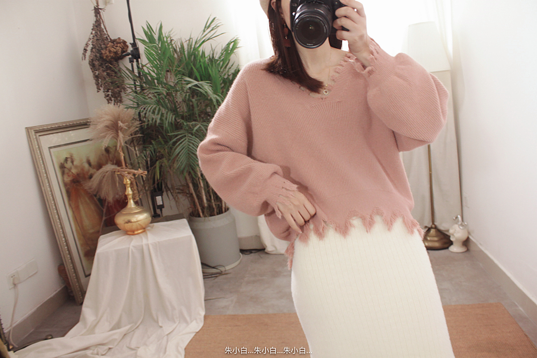 Dầu ấm retro! Ins lớn nóng ngắn! Áo len cashmere tua rua đan áo len A 3332 thời trang nữ đẹp