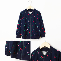 Micro-defect treatment RainbowBus Girls spring and Autumn zipper jacket Top Jacket Sportswear spring and Autumn 3401