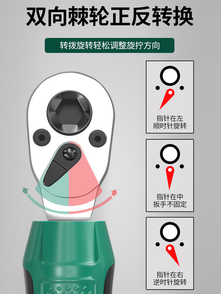 Baolian Screwdriver Magic Box Ratchet Wrench Socket Rotary Magic Box 40-Piece Car and Home Tool Box Set