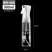 Прозрачный спрей, наклейка, 300 мл