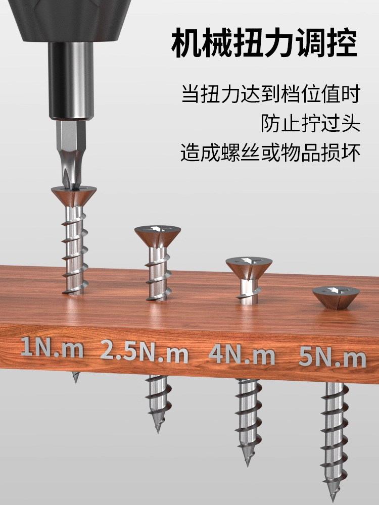 Baolian Electric Screwdriver Household Rechargeable Screwdriver Small Mini Screwdriver Lithium Electric Drill Tool Set