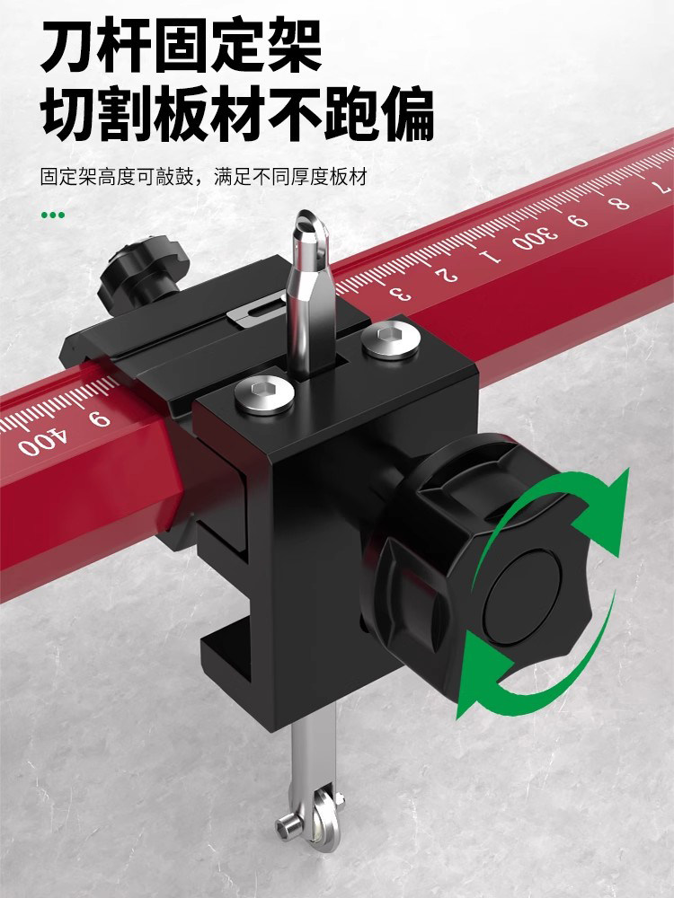 Baolian's New T-Track Push Knife for Cutting Tiles, Glass, Marble, and Floor Tiles - a Cutting Tool