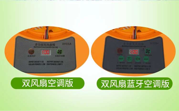Mũ Có Quạt Năng Lượng Mặt Trời Quạt Kép Mũ Bảo Hiểm Nam Công Trường Sạc Đa Năng Mùa Hè Điều Hòa Không Khí Làm Lạnh Nón nón bảo hộ màu trắng mũ bảo hộ trắng giá rẻ