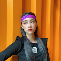 ins headscarf hair band Japanese and Korean wild sports hair band men and women ulzzang headscarf hip hop hiphop hip hop Hip Hip hop hip hop