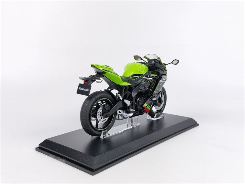 1:12 AOSHI Kawasaki Ninja ZX-25R Motorcycle Simulation Car Model