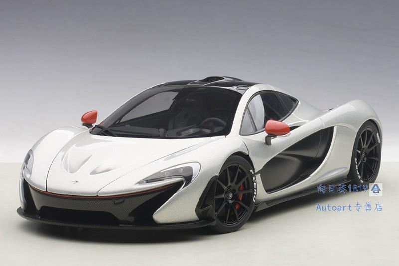 Authentic 1 18 Autoart Alto Mclaren Mclaren P1 Volcano Orange