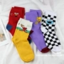 Sesame Street loạt trong vớ hoạt hình dễ thương cô gái dễ thương Nhật Bản cotton phụ nữ vớ SOCKS vớ nam và nữ vớ thủy triều tất nam cao cổ