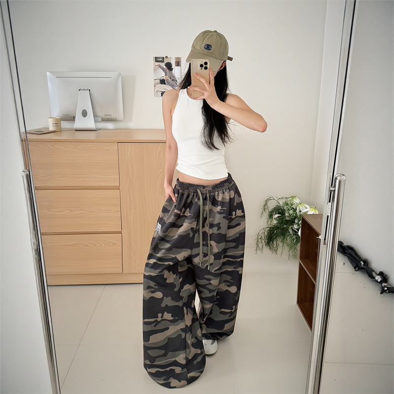 Prtuue Original American-Style Camouflage Pants Street Dance Loose High Street Style Sports Cargo Pants Jazz Dance Pants Prtuue Original American-Style Camouflage Pants Street Dance Loose High Street Style Sports Cargo Pants Jazz Dance Pants