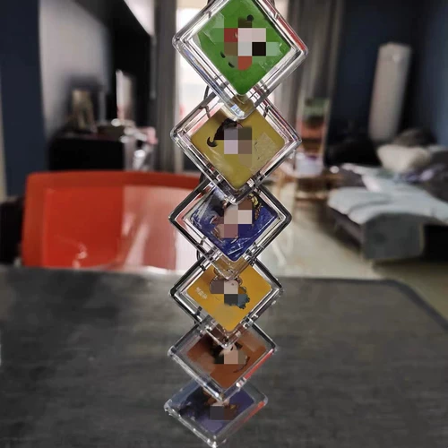 Акриловый брелок, наклейка, пластиковая прозрачная подвеска, акриловая фотография