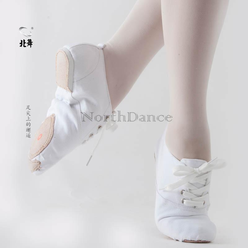 Giày trắng giáo viên Giày đế mềm, giày khiêu vũ, giày thể thao, múa ba lê, giày nam và nữ với yoga jazz - Khiêu vũ / Thể dục nhịp điệu / Thể dục dụng cụ giày dép khiêu vũ