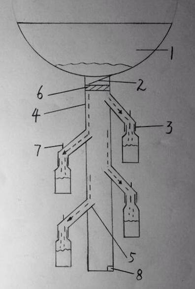 The rainwater collector, invented by Wu Huilin, was adopted by the Chinese Academy of Sciences for geochemical research