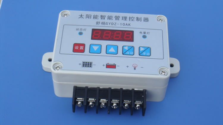 товар из китая 舒杨12/24v 蓄电池磷酸铁锂 防水太阳能控制器 带显示 可编辑 Shu Yang sydz