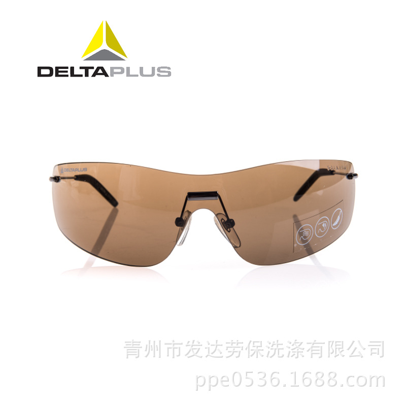 Delta 101137 pilot goggles safety goggles ride anti - fog scraping - resistant metal bracket