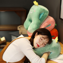 Office U-shaped nap pillow artifact by lying on the girls lunch break pillow sleeping table Primary school student lying pillow