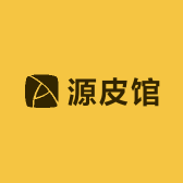 源皮馆真皮软包定制的LOGO