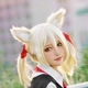 Ngày mai Ark Ark quần áo cos trống Rhode Island nhân viên đạo cụ cosplay giày tai đặt cosply quần áo nữ - Cosplay