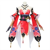 Коллапс звезда Dome Железнодорожный фейерверк косметный маска дурак 2D игра анимация косплей одежда женская парик