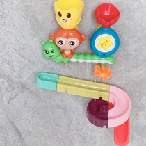 Baby bath toys Turn around Le water car play water duckling Net red baby children girl boy Toddler children