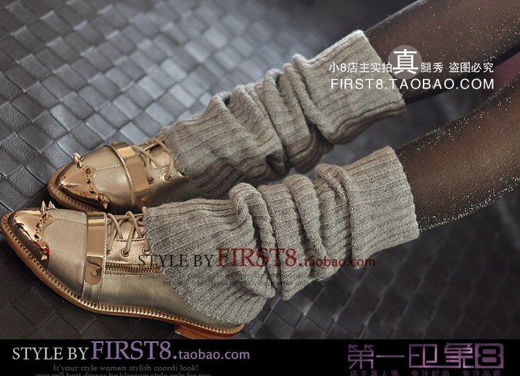 Giày dệt kim, vớ, vớ, dài lỏng, vớ cashmere, người lớn ấm áp, mùa thu và mùa đông, vớ unisex tất thể thao