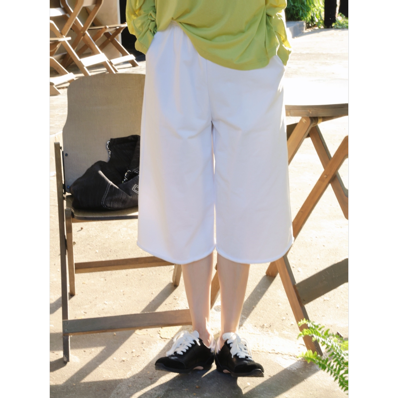 Tt Designer [Hidden Flaw] Simple and Elegant Lightweight Breathable Casual Pants for Women, Summer Loose Straight-Leg Cropped Pants