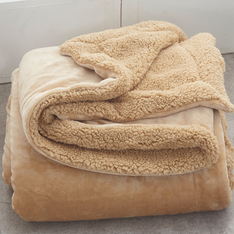 Small Blanket, Lamb's Wool, Thickened Winter Blanket, Office Lunch Break Nap Blanket, Coral Velvet Blanket, Student Dormitory