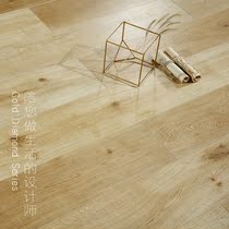 New Nordic original wood color eco-friendly bedroom home E1 grade reinforced composite wood flooring manufacturer direct 12mm waterproof