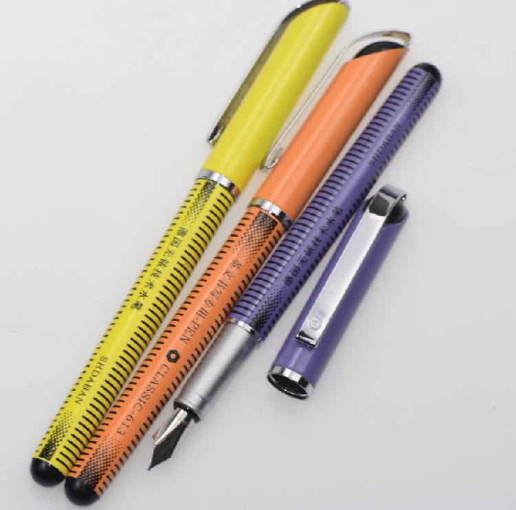 Early English Calligraphy Special Pen German Nib With No Point Iridium Grain Nib Horizontal Vertical Different Thickness Effect