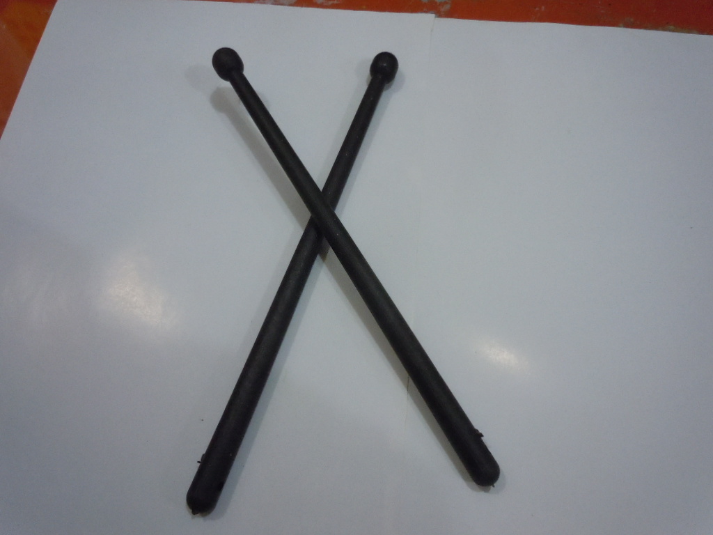 Waist Drum Hammer Small Hall Drum Hammer National Drum Mallet Black Plastic Drum Hammer Flat Drum Stick Size Drum Stick Musical Instrument-Taobao