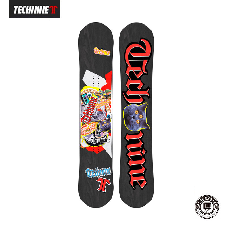 Gangsta USA Technine T9 snowboard Three-eyed cat men's sliding park freestyle snowboard