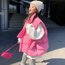 Cotton vest female student 2020 winter Korean coat loose slim cotton coat