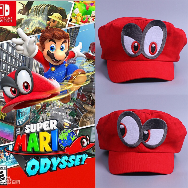New Adult Super Mario Hat Game Merchandise Mario Cosplay Party Hat Odyssey Hat Mario Hat New Adult Super Mario Hat Game Merchandise Mario Cosplay Party Hat Odyssey Hat Mario Hat