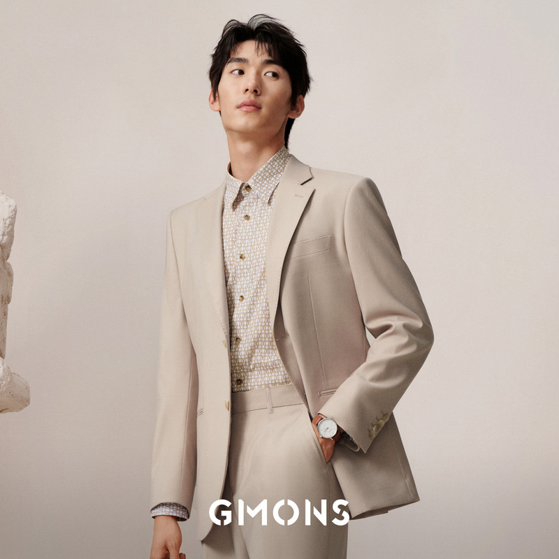 Guillomont Suit Set for Men, Business Casual Suit Jacket, High-End Formal Wear, Champagne Color Groom's Wedding Suit