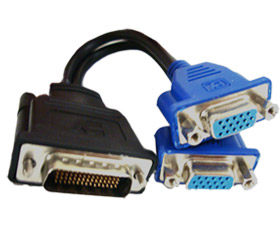 DVI59 Игла Один разделите два кабеля кабеля VGA DVI One -точка второй линии высокого уровня -север DVI59.