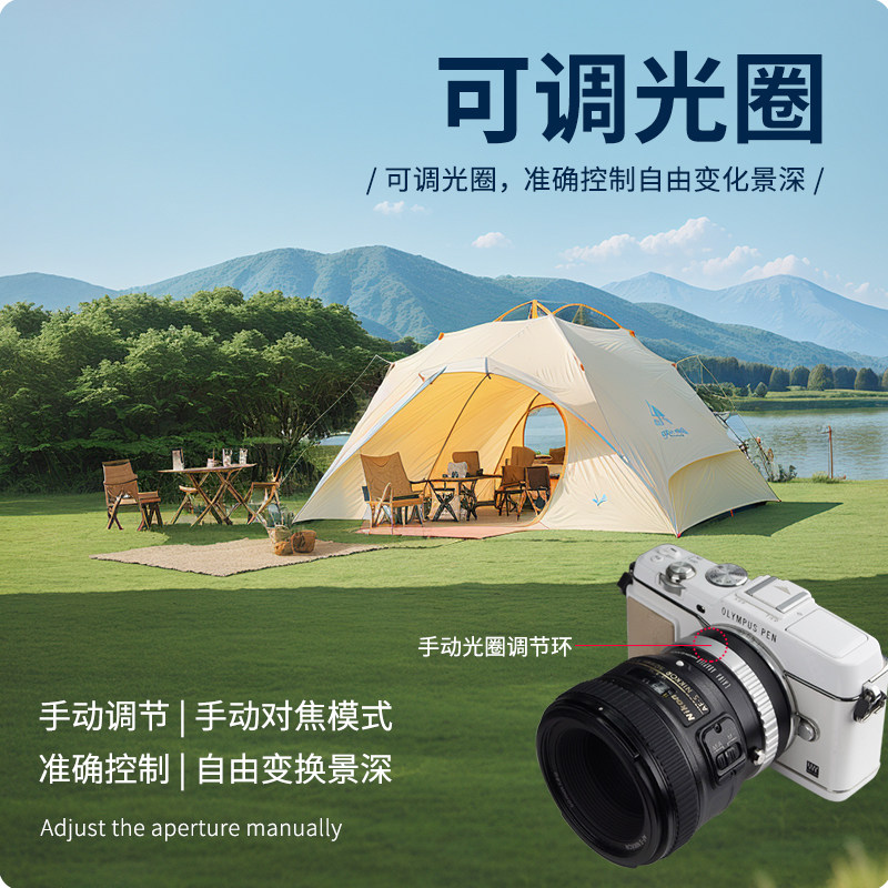 徕纳转接环：解锁尼康镜头在松下GH4上的新玩法！📸 -转接环-淘宝百科网